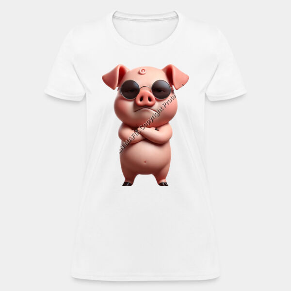 Cerditö - Playera Mujer - Animal Club Miniatura