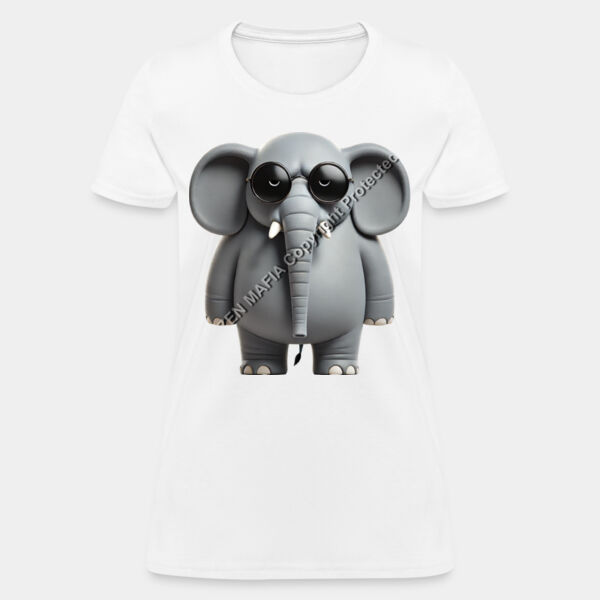 Elefante - Playera Mujer - Animal Club Miniatura