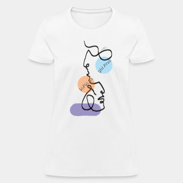 Perfiles - Playera Mujer - Lineas Miniatura