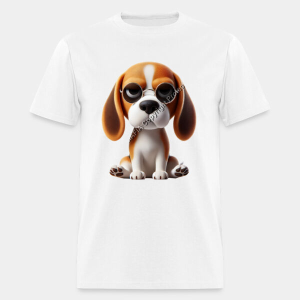 Perrö Beagel - Playera Hombre - Animal Club Miniatura