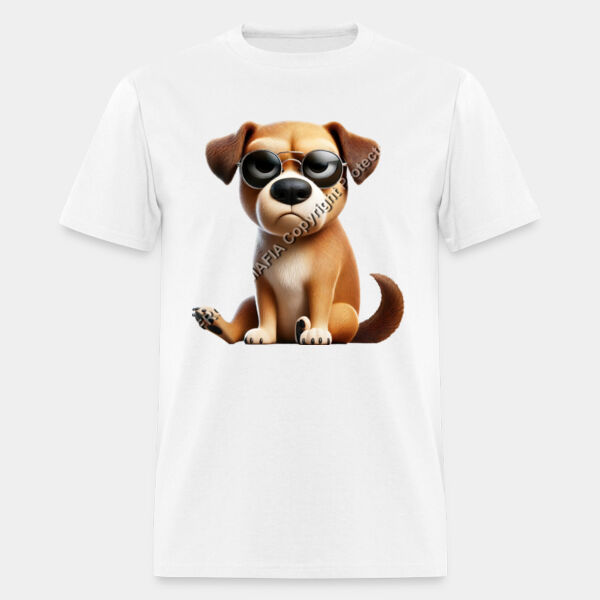 Perrö Labrador - Playera Hombre - Animal Club Miniatura
