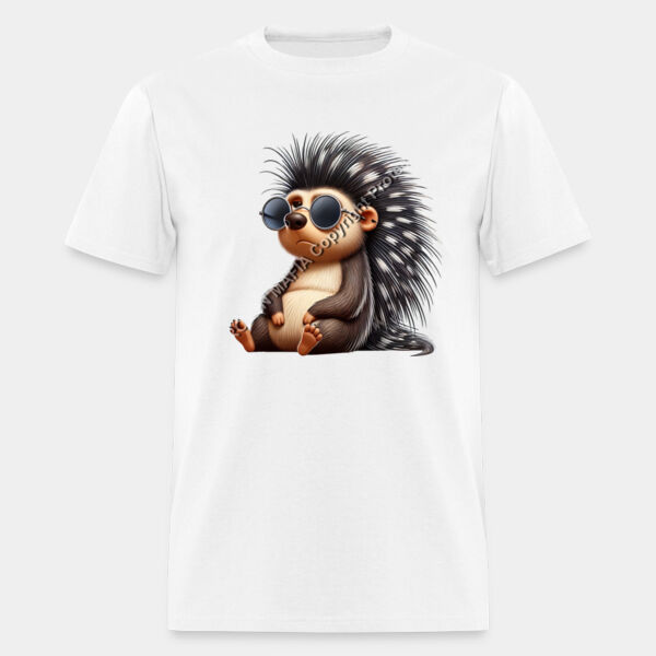 Puercöespin - Playera Hombre - Animal Club Miniatura