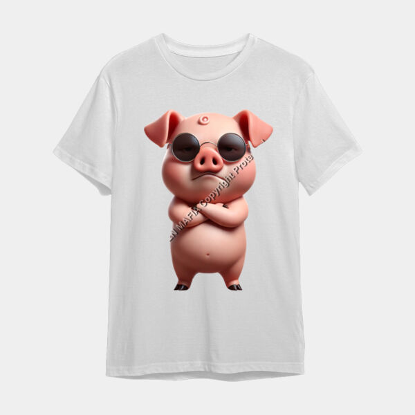 Cerditö - Playera Niñxs - Animal Club Miniatura