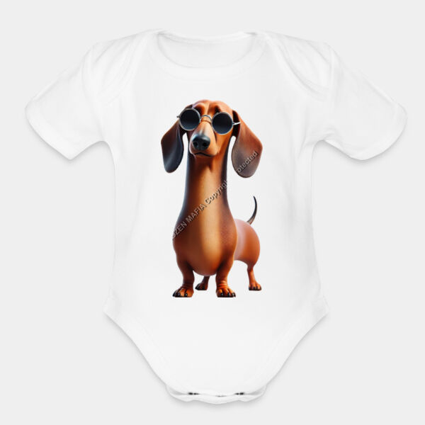 Perrö Salchicha - Pañalero Bebé - Animal Club Miniatura