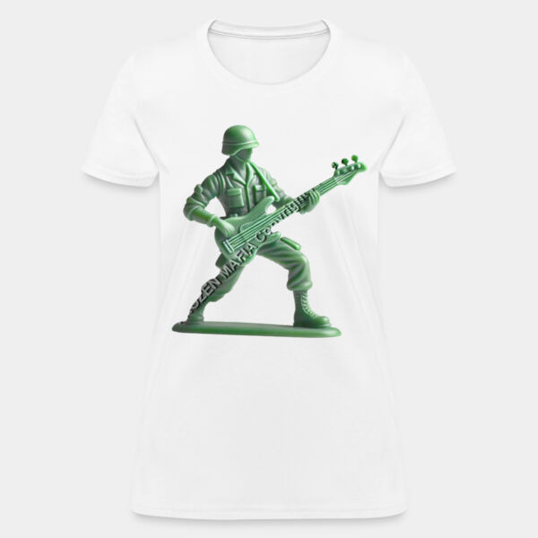 Guitarra Bajö - Playera Mujer - Soldaditos Musicales Miniatura