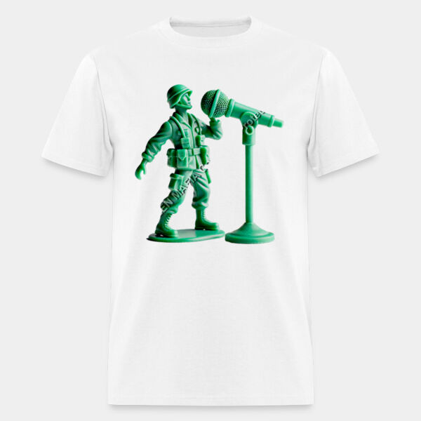 Cantante - Playera Hombre - Soldaditos Musicales Miniatura