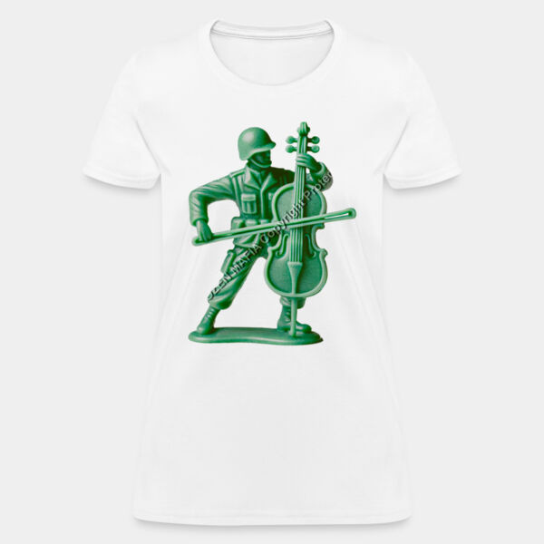 Cellö - Playera Mujer - Soldaditos Musicales Miniatura