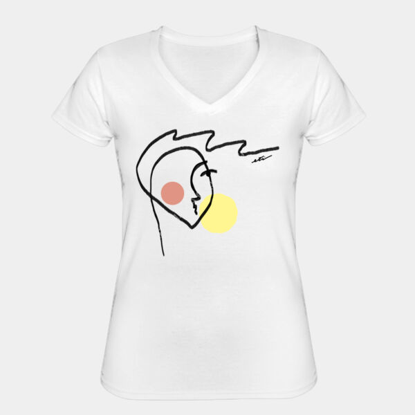 Vientö- Playera Mujer - Lineas Miniatura